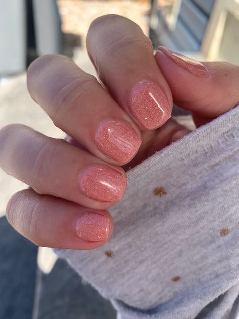 Nude February Nails, Peach Dip Nails, Nails Dip Powder, Beachy Nails, Colourful Nails, Nails Dip, Peach Nails, February Nails, Stylish Nails Designs