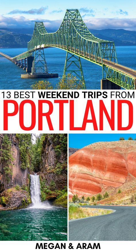 Best Weekend Trips, Backpacking Trips, Best Weekend Getaways, Us Road Trip, Usa Travel Guide, Oregon Travel, Us Destinations, Road Trip Fun, Weekend Trip