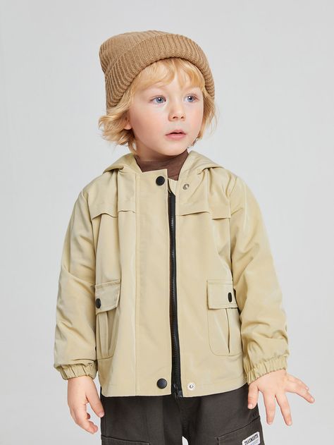 Khaki Casual  Long Sleeve Polyester Plain Other  Non-Stretch Spring/Fall Toddler Boys Clothing Khaki Jacket Outfit, Kid Reference, Boys Valentines Outfit, Cute Valentines Day Outfits, Stylish Kids Fashion, Toddler Christmas Outfit, Baby Boy Outfits Swag, Boys Fall Outfits, Trendy Kids Outfits