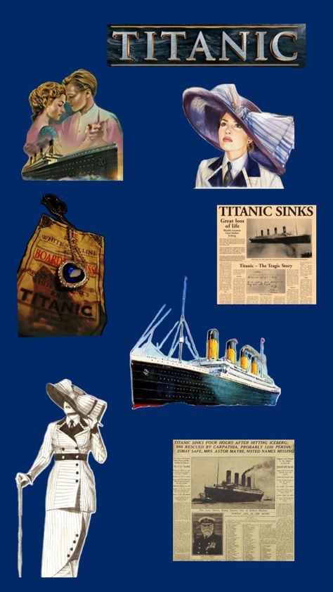 Titanic stickers Titanic Stickers, Life Board, Rms Titanic, Titanic, Cute Stickers