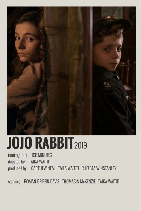 Jojo Rabbit Poster, Elizabeth Berkley Showgirls, Future Wall, Polaroid Movie Poster, Minimalistic Posters, Jojo Rabbit, Tv Posters, Tv Poster, Movie Journal