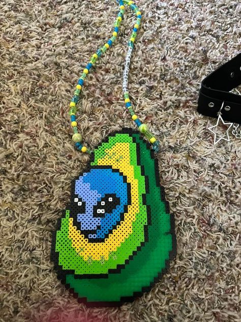 Edm Perler Bead Patterns, Subtronics Perler, Rave Perler Ideas, Alien Perler, Rave Crafts, Trippy Perler Bead Patterns, Rave Perler Pattern, Rave Diy, Rave Ideas