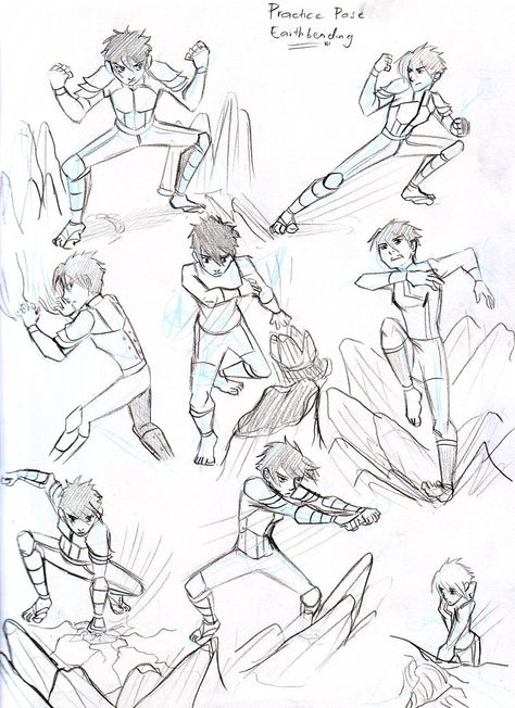 Earthbending Poses Reference, Vampire Poses Reference, Vampire Poses, Body Drawing Tutorial, Avatar The Last Airbender Art, Body Reference Drawing, Comic Drawing, Earth Art, Drawing Expressions