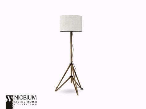 wondymoon's Niobium Floor Lamp Sims 4 Floor Lamp Cc, Sims4 Electronics, Sims Decor, Sim4 Cc, Ts3 Cc, Sims 4 Traits, Free Sims 4, Bloxburg Room, Free Sims