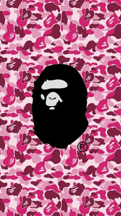 Red Bape Wallpaper, Bape Camo Wallpaper, Pink Camo Wallpaper, Bape Wallpaper, Stussy Wallpaper, Bape Wallpaper Iphone, Kaws Iphone Wallpaper, Hypebeast Iphone Wallpaper, Pretty Wallpaper Ipad