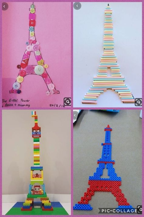 Preschool France Activities, Around The World Arts And Crafts, Paris Olympics Crafts For Kids, France Arts And Crafts For Kids, Paris Olympics Activities For Kids, Europe Art Projects For Kids, Paris Activities For Kids, Olympic Art For Kids, Olympic Activities Preschool