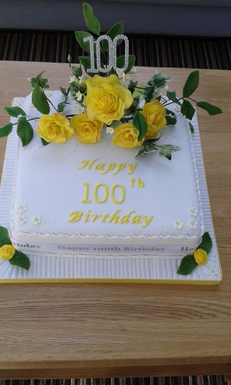 100 years birthday cake 100th Birthday Cake, 98th Birthday, Happy 100th Birthday, 95 Birthday, 100th Birthday Party, Happy 30th Birthday, 100th Birthday, Number Cakes, Cake Pictures