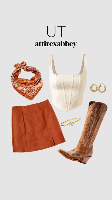 #gameday #collegefootball #texas #footballgames #ootd #outfitinspo #outfitideas #preppy #aesthetic #styletips #utaustin Longhorn Gameday Outfit, Ut Gameday Outfit, Texas Longhorns Outfits, Ut Longhorns, Nfl Football Games, Texas Football, Ut Austin, Football Game Outfit, College Fits