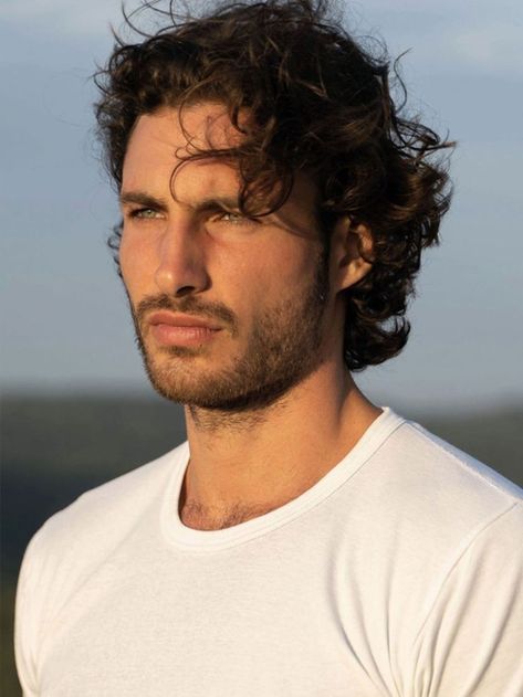 CHRISTOPH LEITNER Christoph Leitner, Different Beard Styles, Male Haircuts Curly, International Model, Twisted Series, Img Models, Paris London, Beard Styles, Male Face