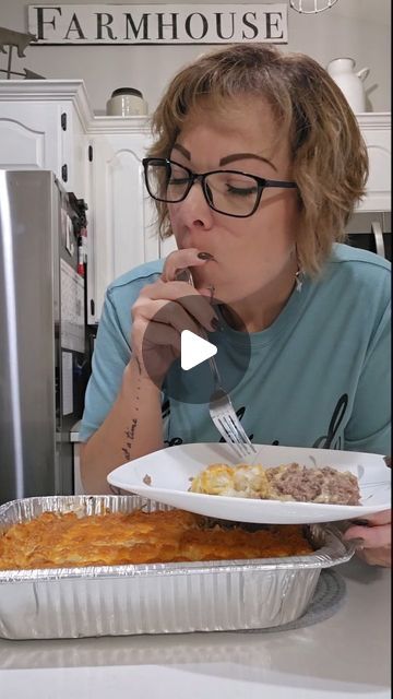 Bake Macaroni, Gum Recipe, Air Fryer Recipes Chicken Wings, Mealprep Dinner, Hamburger Casseroles Recipes, Hamburger Dishes, Potato Tots, Tater Tot Casserole Recipes, Viral Food