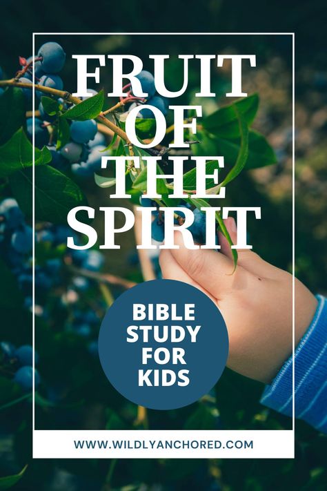 Fruit Of The Spirit Lessons For Kids, Notebooking Pages, Fruits Of The Spirit, Walk In The Spirit, Montessori Lessons, Bible Study Topics, Bible Stories For Kids, Kids Bible, How To Teach Kids