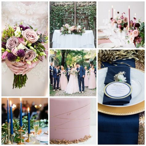 Finalized Wedding Color Palette - Navy, Mauve, Green, Gold, and shades/tints of mauve/cream Mauve Palette, Wedding Miscellaneous, Shades Of Mauve, Fall Wedding Arches, Pink Green Wedding, Fall Wedding Bridesmaids, Wedding Color Pallet, Fall Wedding Diy, Mauve Wedding