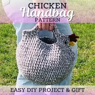 HatsAllFolks - Etsy Canada Crochet Chicken Purse Free Pattern, Chicken Purse, Bag Crochet Pattern, Diy Projects Gifts, Purse Crochet, Patterns Printable, Crochet Chicken, Crochet Fun, London Ontario