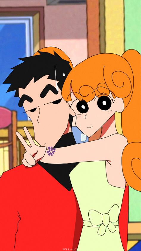 Shinchan Grown Up Fanart, Shinchan Anime Version, Crayon Shin Chan Himawari, Shin Chan And Himawari, Shinchan Adult Version, Kazama X Himawari, Best Cartoon Shows, Sinchan Wallpaper, Planet Drawing