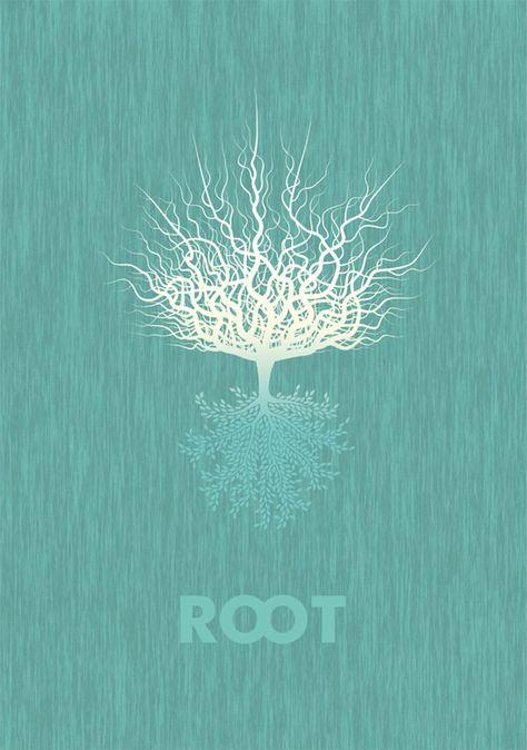 Because when we root we can grow, we can bend and twist and shake.  But we keep getting deeper... deeper. Tree With Roots, Poster Graphic, Graphic Design Collection, Tree Logos, Interior Design Trends, Graphic Design Inspiration, Logo Inspiration, Interior Design Living Room, A Tree