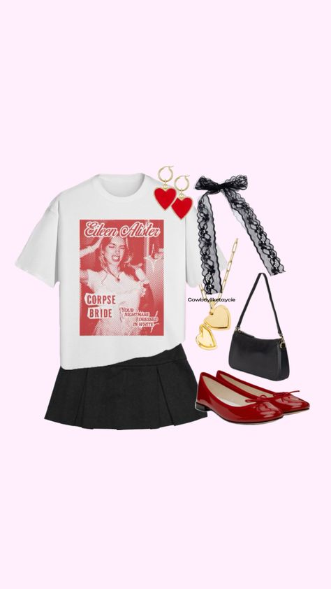 Eileen alister merch concert outfit inspo #Eileenalister #eileenalistermerch #alistar #concertoutfit #merch #stylingmerch #eileenalisteraesthetic Concert Outfit Inspo, Concert Outfit, Concert, Outfit Inspo