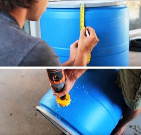 Rain Water Barrel, Rain Collector, Diy Rain Barrel, Rain Barrel System, Diy Gutters, Barrels Diy, Growing Calendar, Water Collection System, Parmesan Wings