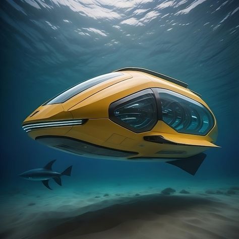 Futuristic Underwater Vehicle, 4 Best Pr... #Freepik #futuristicunderwatervehicle Futuristic Boat, Underwater Vehicle, Underwater Sea, Mercedes Maybach, Boat Design, Transportation Design, Future Technology, Free Graphics, Vector Photo