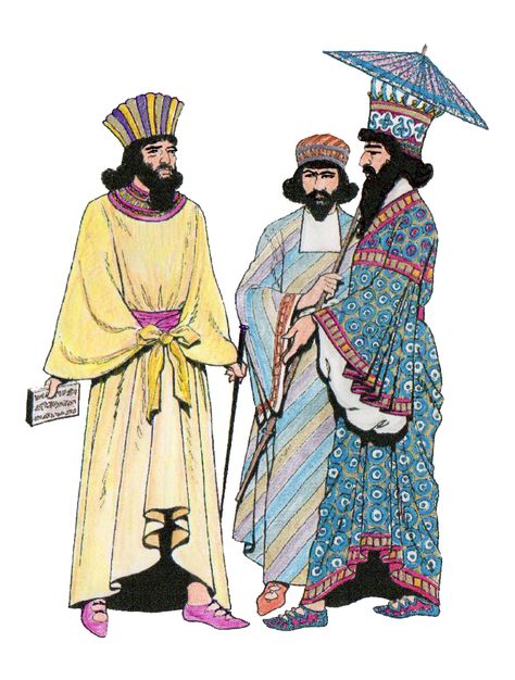 Tom Tierney - Persian Ancient Persian Art, Ancient Clothing, Egyptian Drawings, Tom Tierney, Iran Pictures, Ancient Dress, Fashion Timeline, Historical Illustration, Military Dresses