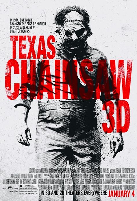 Texas Chainsaw 3D (2013) Texas Chainsaw 3d, Good Movie, Movie Ideas, Texas Chainsaw, Book Release, New Chapter, Chainsaw, Good Movies, Movie Tv