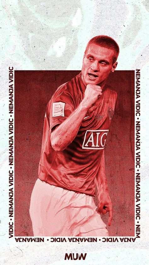 Vidic Manchester United Wallpaper, Vidic Manchester United, Devils Wallpaper, Nemanja Vidić, Manchester United Poster, Rio Ferdinand, Manchester United Wallpaper, United Wallpaper, Manchester United Fans