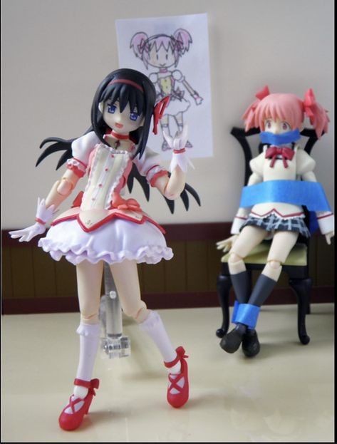 Mahō Shōjo Madoka Magica, 3d Figures, Mahō Shōjo, Having No Friends, Silly Girls, Puella Magi Madoka Magica, Anime Dolls, Madoka Magica, I Have No Friends