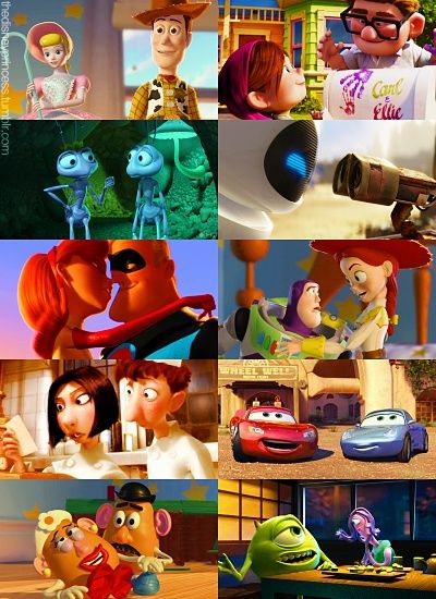 Pixar couples Pixar Couples, Disney Memes Hilarious, Disney Time, Pixar Animation, Funny Disney Memes, Animation Studios, Disney Fanatic, Memes Hilarious, Disney Couples