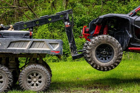 Can-Am Defender 6x6 Wrecker | UTV Driver Can Am Defender 6x6, Can Am Defender Accessories, Canam Defender, Defender Overland, Defender 6x6, Can Am Defender, Off Road Buggy, Speaker Mounts, Landscape Maintenance