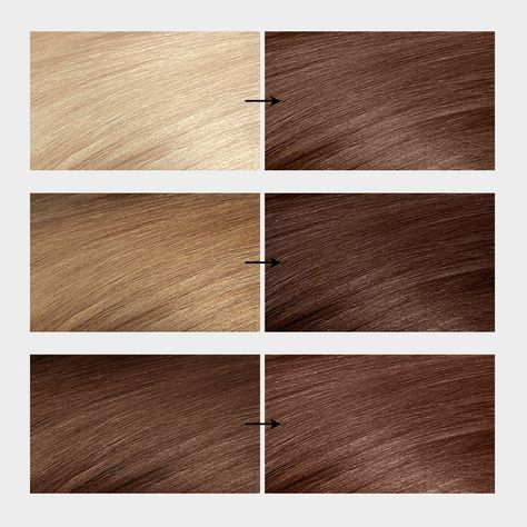 Brown Hair Color Chart, Revlon Colorsilk, Hair Color Chart, Long Hair Color, Gray Coverage, Permanent Hair Color, Golden Brown, Hair Colors, Revlon