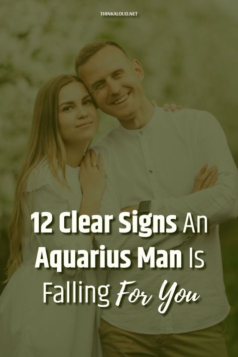 You’ve been dating this guy for a couple of months and everything about him screams Mr. Right. He’s incredibly handsome, funny, and kind – not to mention he’s an Aquarius! But, you’re still not sure how he feels about you. I mean, what are the signs an Aquarius man is falling for you? Aquarius Men Love, Aquarius Funny, Everything About Him, Aquarius Man, Aquarius Men, Air Signs, Mr Right, Fall For You, Feeling Loved