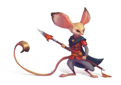 Jerboa Warrior on Behance Monkey Warrior Character Design, Animal Knight, Humblewood Art, Mouse Warrior, Captain America Comic Art, Desert Land, Character Design Challenge, 캐릭터 드로잉, Design Challenge