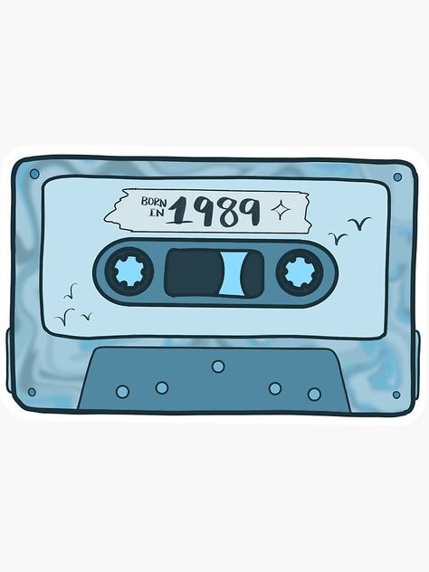 "1989" Sticker for Sale by valbecerra-b | Redbubble Taylor Swift Book, Senior Jackets, Taylor Swift Images, Taylor Swift Drawing, We Bare Bears Wallpapers, Stranger Things Kids, Estilo Taylor Swift, Scrapbook Materials, Taylor Swift 1989