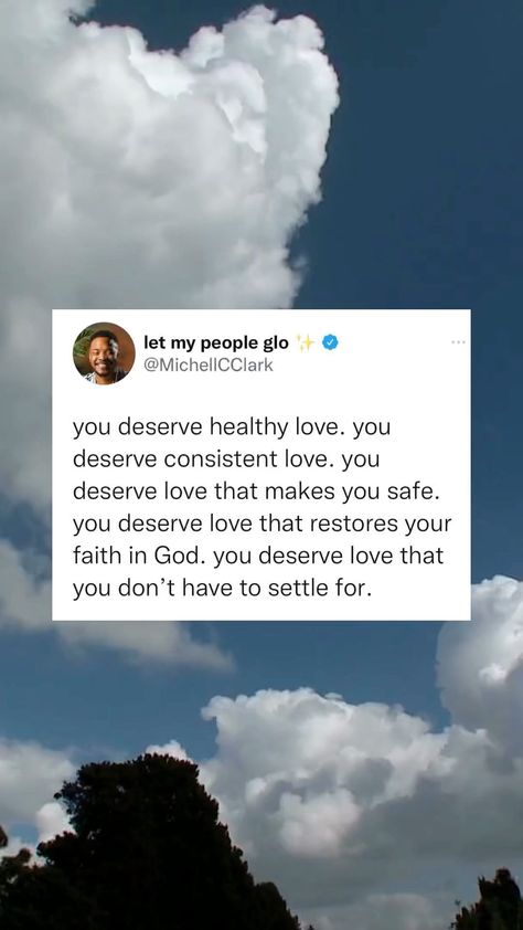 michellcclark on Instagram: 🎶 big k.r.i.t. - “energy” 🎥 the stock studio [tweet screenshot; tweet by michell reads: “you deserve healthy love. you deserve consistent… You Deserve Healthy Love, I Deserve Better, Healthy Love, Best Tweets, K R, I Deserve, Funny Art, Faith In God, You Deserve