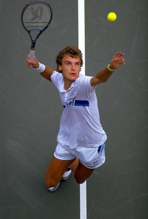 Mats Wilander Mats Wilander, Tennis Rules, Tennis Photography, Tennis Serve, Tennis Photos, Tennis Party, Tennis Legends, Tennis Tips, Tennis Fan