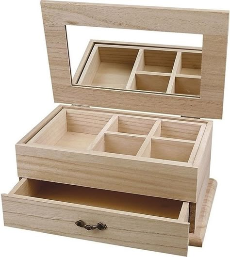 Drawer Jewelry, Diy Drawers, Diy Case, Diy Halloween Decor, Wooden Jewelry Box, Wooden Drawers, Watch Storage, Diy Holder, Bracelets Charms