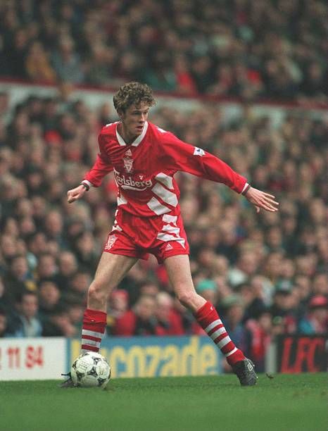 Steve McManaman of Liverpool in 1994. Steve Mcmanaman, Liverpool Players, You'll Never Walk Alone, Liverpool Football Club, Liverpool Football, Ac Milan, Liverpool Fc, Mad Men, Football Club