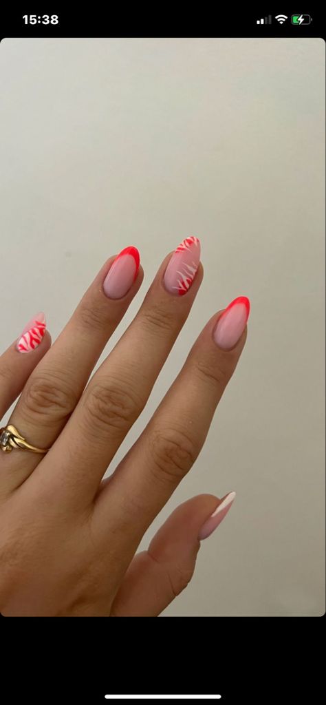 Grad Nails, Tiger Nails, Flower Therapy, Nails Inspo, Fashion Nails, Nails Inspiration, Nail Ideas, Nail Inspo, Hair And Nails