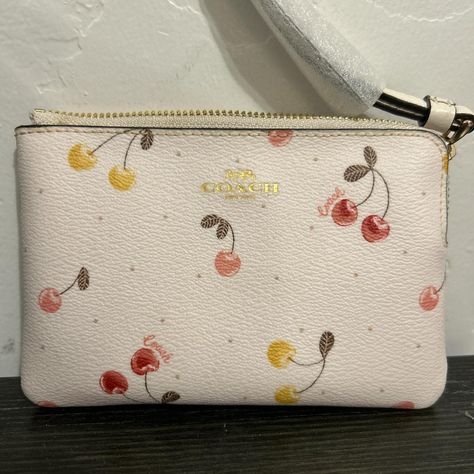 Limited edition Coach coin purse

- cherry print 🍒
-... - Depop Coach Coin Purse, Cherry Print, Wallets For Women, Limited Editions, Women's Accessories, Coin Purse, Wedding Photos, Genuine Leather, Coin