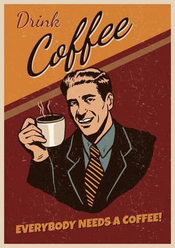 Poster Wallpaper Iphone, Vintage Poster Wallpaper, Barber Shop Vintage, Vintage Coffee Poster, Vintage Coffee Shops, Cafe Posters, Retro Style Posters, Etiquette Vintage, Retro Cafe