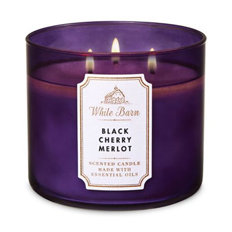 Room Wishlist, Black Cherry Merlot, Candle Obsession, Best Smelling Candles, Girls Things, Candle Scents, Bath Body Works Candles, 3 Wick Candle, Candles For Sale