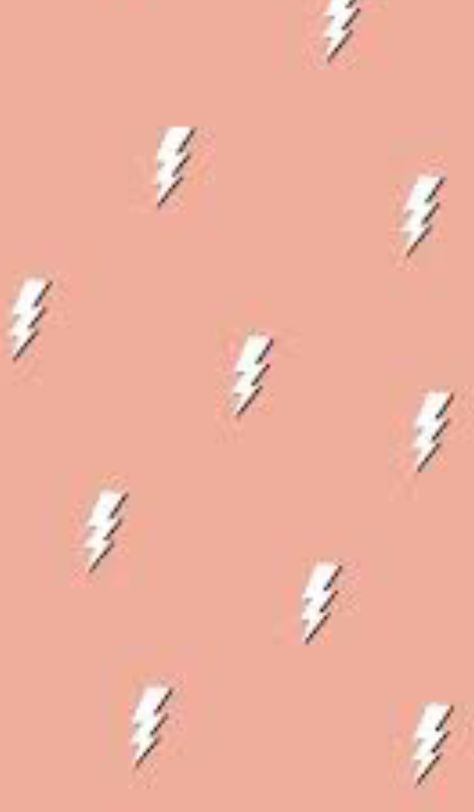 Wallpaper Backgrounds Preppy, Backgrounds Preppy, Cheer Wallpapers, Preppy Lightning Bolt, Preppy Background, All Wallpaper, Preppy Wallpaper, Orange Wallpaper, Lightning Bolt