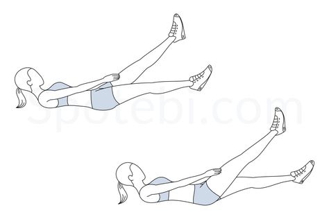 Adding flutter kicks to your workout routine helps to increase core strength and definition, and improves your endurance and flexibility. This exercise targets the abdominal muscles and helps to define and slim down your waist. http://www.spotebi.com/exercise-guide/flutter-kicks/ Flutter Kicks Exercise, Superman Workout, Single Leg Bridge, Hip Flexor Exercises, Bridge Workout, Push Workout, Back Fat Workout, Calories Burned, Flutter Kicks