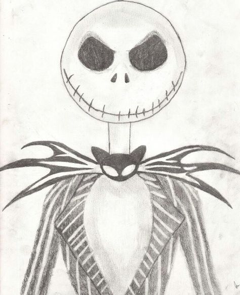 Jack skellington Nightmare Before Christmas Drawings, Jack Skeleton, Skeleton Drawings, About Halloween, Halloween Drawings, Christmas Drawing, The Nightmare, Disney Drawings, Jack Skellington