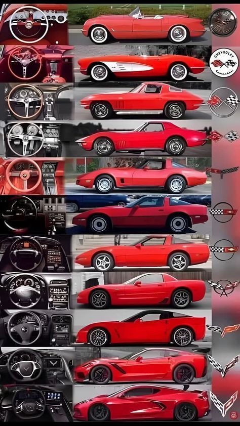 Corvette  1953,2020 1960s Corvette, 1975 Corvette, Corvette Art, C2 Corvette, 1969 Corvette, Chevrolet Corvette C7, Corvette C6, Corvette C7, Corvette Z06