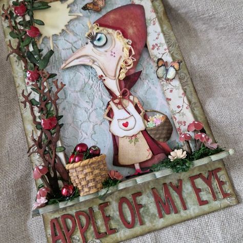 Then the Count became Red Riding Hood ❤️😂 @tim_holtz @sizzix @@simonsayschallenge #sssigchallenge #handmade #handmadewhitlove… | Instagram Tom Holtz, Steampunk Cards, Tim Holtz Tags, Tim Holtz Crafts, Tim Holtz Dies, Tim Holtz Stamps, Tim Holtz Cards, Halloween Cards Handmade, Count Dracula