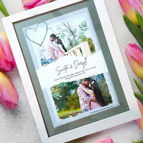 #customisedphotoframes #frames#photos#miniframes#viral#puctures#birthdauhampers#giftsforher #giftsunder500 #giftsforhim #giftforgirlfriend #giftforboyfriend❤️#anniversarygifts #engagement gift Birthday Photo Frame Models, Wedding Varmala, A4 Size Frame, Easy Birthday Cards Diy, Happy Birthday Icons, Wedding Photo Frame, Wedding Gift Hampers, Photo Frame Crafts, Paint Splash Background