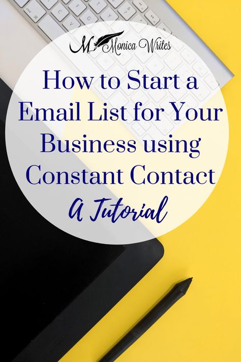 Once you have been producing regular content, then how do you get email subscribers? Inside of this step-by-step tutorial, you'll learn how to set up and connect a landing page to an email using Constant Contact. | Monica Writes  #emailmarketing #email #emaillist #blogging #blog #entrepreneur #business #businesstips #businesswomen Constant Contact, Small Business Social Media, Mom Stuff, Entrepreneur Business, Social Media Tool, How To Set Up, Starting Your Own Business, Social Media Business, Email List