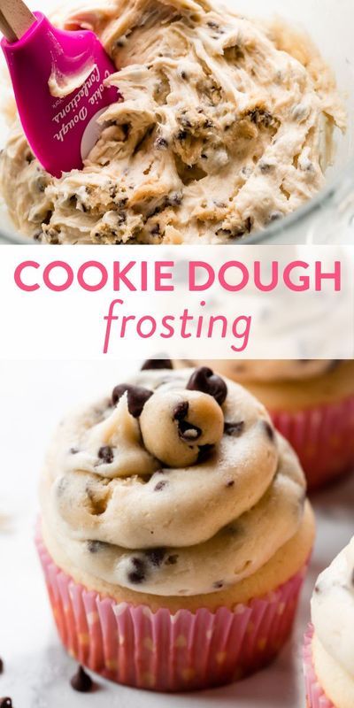 Cookie Dough Buttercream, Pollo Teriyaki, Cookie Dough Frosting, Easy Baking Recipes Desserts, Tasty Baking, Sweet Snacks Recipes, Baked Dessert Recipes, Creamy Chocolate, Fun Baking Recipes