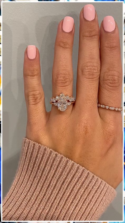 Wedding Ring Sets - Ready for more great inspirations? - Click to visit for more. Do It NOW!! Plan Checklist, Holy Matrimony, Dream Rings, Cute Engagement Rings, Future Engagement Rings, Oval Diamond Ring, Oval Engagement, Opal Engagement, Vintage Flare