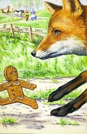 Robert Lumley | The Gingerbread Boy Children's Book Illustrations, Book Printing, Fairytale Nursery, Jersey Cow, Writer Inspiration, Fairy Tales For Kids, Bird Book, Ladybird Books, Books Art